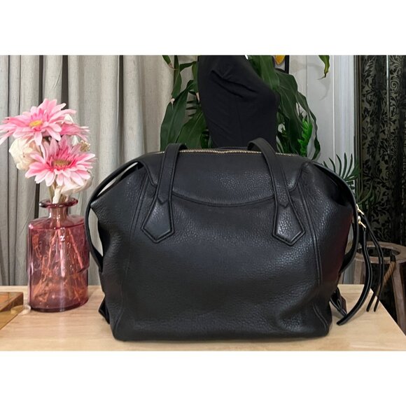 TORY BURCH BLACK PERRY HANDBAG - Picture 3 of 10